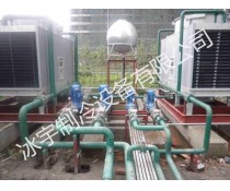 大型冷庫用大型水冷機組系統(tǒng)，冷卻塔部分
